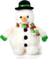 Bearington Snowball The Plush Snowman, 7 Inch Stuffed Christmas Plushies, Ideal Gift for Toddlers & Kids