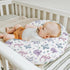 Fairytale Dragon Love Stars Baby Nursing Pillow Covers for Boy Girl Baby Dragons Purple Nursery Feeding Pillowcase
