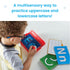 hand2mind 3-5, Letter Tracing Sensory Pad, Reusable Handwriting Practice for Kids Learn to Write, Letter Tracing Board