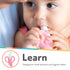Nuby NanaNubs Banana Massaging Toothbrush - Baby Teething Toy for 3+ Months