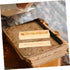 BESTOYARD Decorative Pregnancy Test Keepsake Box Wood Pregnancy Test Storage Case with Lid for Parents Cherish Memories