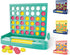4 in a Row Game - Includes 6 Spare Discs, Classic Board Game for Boys, Family Fun for Ages 3 to 12 Years Old