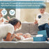 Blue Diaper Wipes Dispenser - Keeps Wipes Fresh and Accessible