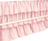 RVKXHD 52" 28" 17" 3-Tiered Baby Crib Bed Skirt: Crib Bed Skirt, x Soft and Breathable Baby Crib Sheets with Drop Dust