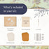 8x10in 8 Flower Press Kit | Durable Hardwood - Flower Preserving Kit Up to layers - Floral Preservation kits for adults