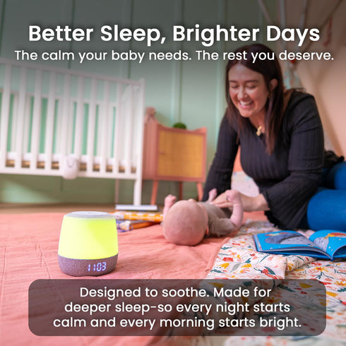 2nd 28 2.4GHz Babysense Baby Sound Machine with Night Light | Gen | Soothing Sounds | Toddler Sleep Trainer |