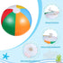 3 Pcs 12 Inch Inflatable Beach Balls - Swimming Pool Balls for Outdoor Activity and Summer Party Favors