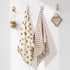 2 Pack 47 47 inches, insular Muslin Swaddle Blankets for Boys Girls, Receiving Baby Blanket Large x Soft Breathable