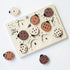 1-3 Count 1 Wee Gallery Wooden Puzzles for Toddlers to Ten Ladybugs Toddler Puzzle, Puzzles for Year Old & Up, Wooden