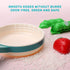 CUTE STONE Microwave Toys Kitchen Play Set, Kids Electronic Oven with Cookware and Play Food