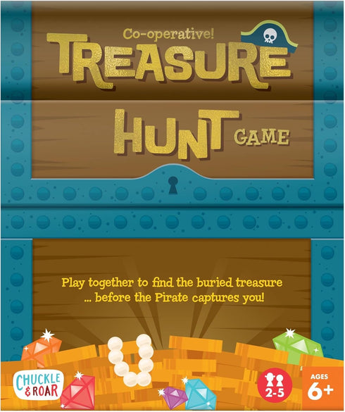 Chuckle & Roar Treasure Hunt Family Game, Fun Game Night Activity for Kids of All Ages, Preschool Search Game