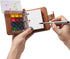 Fuumuui Watercolor Sketchbook Set Refillable 12-Color Travel Paints Kit & 100% Cotton