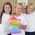 9.9inches Anboor Jumbo Squishies Rainbow Monster Toy Kawaii Gaint Soft Animal Toy Slow Rising Scented Squishys Stress