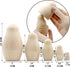 AEVVV Blank Russian Nesting Dolls Set 5 pcs - Unpainted Dolls - Unfinished Nesting Dolls - Russian Nesting Dolls to Paint - Blank Nesting Dolls - DIY Gift