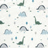 Lush Decor 32" 16" 5", Baby Dinosaurs Roar Soft & Plush Changing Pad Cover, x x Dusty Teal & Gray