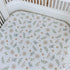 100% Cotton Jersey Knitted Muslin Crib Sheets for Boys and Girls, Soft Breathable, Machine Washable, 28"x52"x9"