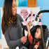 Car Seat Toys - Infant Spiral Hanging Toys for Stroller, Crib, Bassinet - Early Development Toys for Newborn Girls