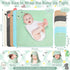 Sublaga 15 5 10 32x32 PCS Hooded Baby Towels, Soft Baby Towel, Absorbent Baby Bath Towel, Styles Baby Towels and PCS