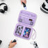 Canboc Carrying Case for Anbernic RG405V Retro Handheld Game Console, Storage Box with Mesh Pocket, Purple