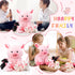 5 12 Inch Mommy 4 Silipull Pcs Pig Stuffed Animals, Large Plush Pig with Little Baby in Mother Belly, Gifts