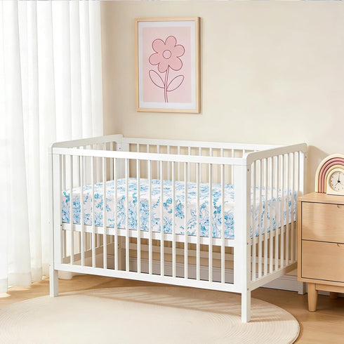 DILIMI Fitted Crib Sheets for Baby Boys and Girls, Ultra-Soft Breathable Baby Crib Sheet Fits Standard Crib and Toddler