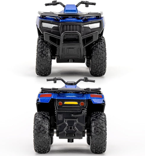 RMZ City 1:36 ATV Off Road Vehicle Model Car, Diecast Pull Back Beach Motorcycle Toy Car for Kids Boy Girl, Car Model