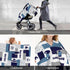 Naseagleeye Sailboat Personalized Anchor Baby Car Seat Canopy for Babies with Name, Custom Car Seat Covers for Boys