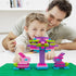 Building Bricks 121 Pieces 2x4 Multi-color, Creative Block Toys Compatible with Classic Building Blocks (Pink, Blue,