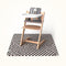 Tiny Twinkle Splat Mat for Under High Chair or Table | 44"