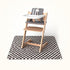 Tiny Twinkle Splat Mat for Under High Chair or Table | 44"