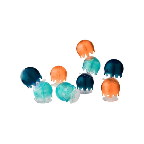 Boon Jellies Suction Cup Bath Toys - Bathtub Baby Sensory Toys -