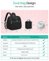 S1/S2 13" Backpack Qualyphant Breast Pump Bag for Spectra & Medela Insulated Cooler Bag, Laptop Sleeve, Diaper Bags