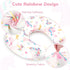 Pack Set, of Baby Car Seat Head Support and Nursing Pillow Cover Ultra Soft Comfortable