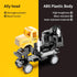 Alloy Mini Construction Vehicles, 8Pcs Die-cast Set, Excavators, Mixer Truck, Bulldozers, Pull Back Toys for Kids