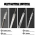 enlpsee 10 Inch, 10 mm, (6 Straw Cleaner Brush Long Straw Cleaner of Bristles Diameter Reusable Stainless Steel Nylon
