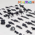 Pack, Set 50+ WW2 U.S. Second Edition Military Weapons Military Toy Gun for Classic Building Blocks, Pieces Army