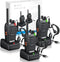 eSynic 3 Pack Walkie Talkies Kit-3 Miles Long Range Walky Talky-Rugged Designed-Flashlight &