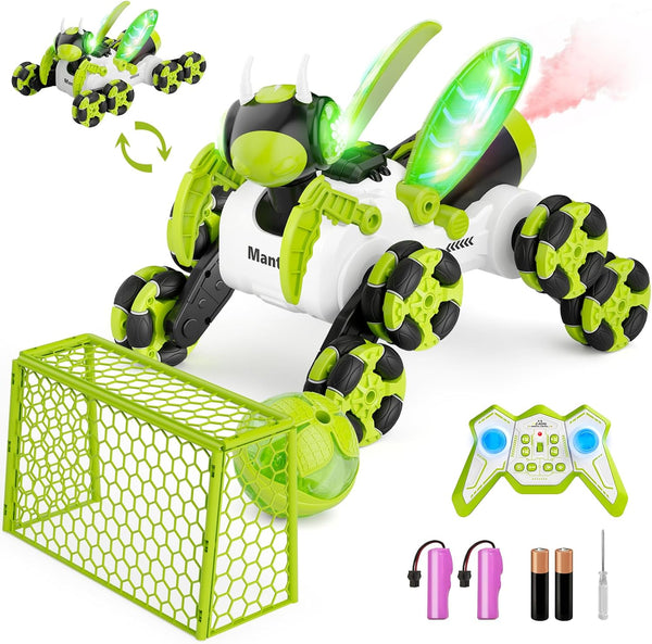 Terucle Remote Control Car, 8WD Bionic Mantis Toys with 360 Rotating Rc