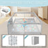Baby Playpen Playard, 50x50 Baby Fence with Gate, Sturdy Safety Indoor & Outdoor Activity Center