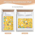 siphylline 52" 34" Cartoon Cute Duck Yellow Extra Large Resuable Training Pee Pads for Kids Highly Absorbent Diaper