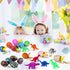 60 Pcs Hatching Dinosaur Eggs for Kids Party Favors, Easter Egg Filled with Toys Novelty Grow in Water Dino Eggs