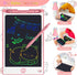 Hockvill LCD Writing Tablet for Kids 8.8 Inch, Drawing Pad for 3-8 Year Olds, Toddler Doodle Board Travel Gift - Pink