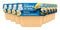 Gerber 1st Foods Baby Food - Banana Puree, Natural & Non-GMO, 2 Ounce Tubs, 2-Pack (Pack of 8)