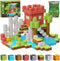 NETEHU Magnetic Blocks Cubes Toys for Kids, Travel Building Toys for Toddlers Boys