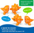 Toddler Dinosaur Montessori Toys for 1-4 Year Olds, Educational Travel Sensory Toys for Boys Girls Birthday Gift