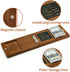 Set, 9 Wooden Cribbage Board Game Travel Cribbage Board with Storage and Collapsible, with Magnetic Lock / Metal