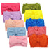 KIDOCHEESE Big Bows Headbands, Nylon Oversized Hair Accessories for Newborns, Infants, Toddlers, Kids