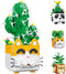 Myweyde Micro Building Blocks - Cats & Cactus Set (753Pcs) for Adults &