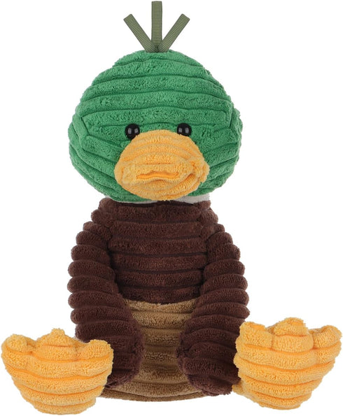 Apricot Lamb Corduroy Mallard Duck Plush Stuffed Animals for Kids, Soft Plush
