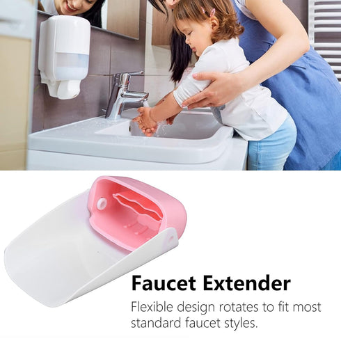Gsycle Nozzle Universal Faucet Extender, Portable Splash Proof Bathtub Spout Cover Water Extender for Kitchen